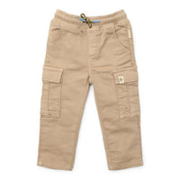 Pantalone cargo beige